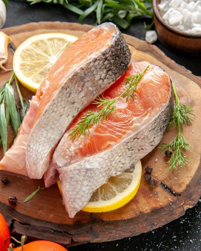 pescado congelado listo para distribución